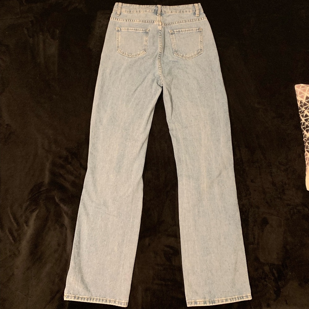 Baggy butterfly jeans